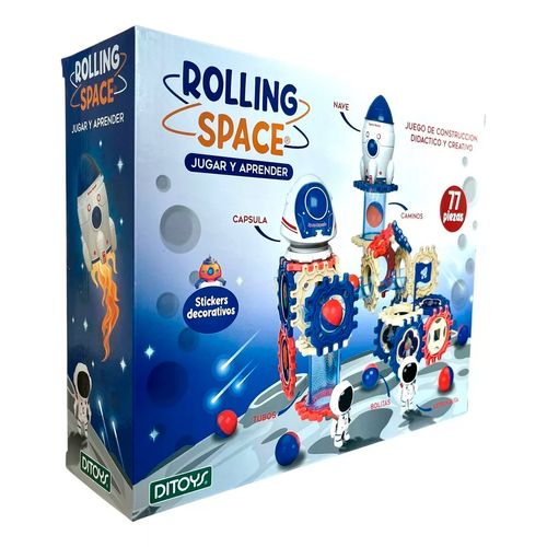 Rolling Space Laberinto De Bolitas De 77 Piezas