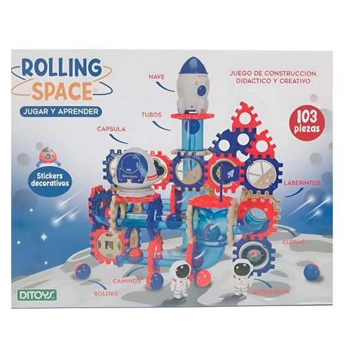 Rolling Space Laberinto De Bolitas De 103 Piezas