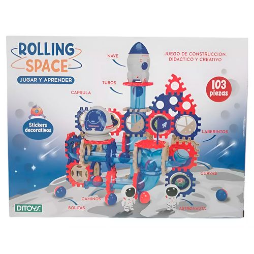 Rolling Space Laberinto De Bolitas De 103 Piezas