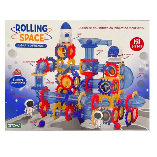 Rolling Space Laberinto De Bolitas De 191 Piezas