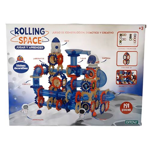 Rolling Space Laberinto De Bolitas De 191 Piezas