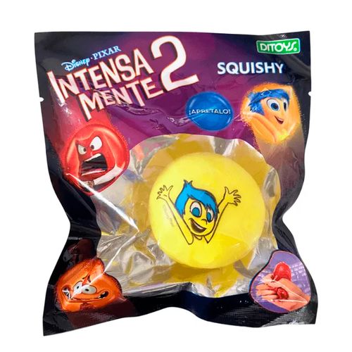 Squishy Ball Antiestres Intensamente 2 Alegria Amarilla