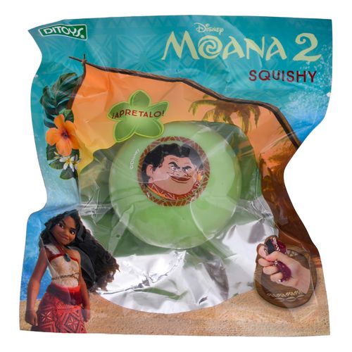 Squishy Ball Antiestres Moana 2 Maui Verde