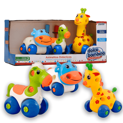 Dolce Bambino Animalitos Didácticos Jirafa Amarilla