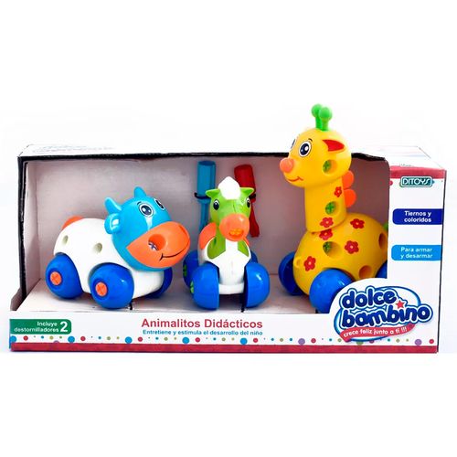 Dolce Bambino Animalitos Didácticos Jirafa Amarilla