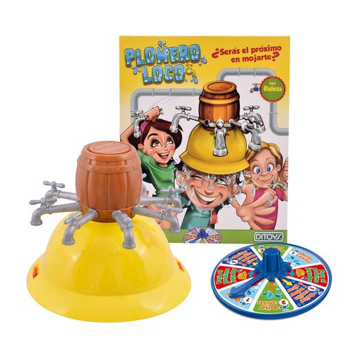 Juego De Mesa Plomero Loco Con Ruleta