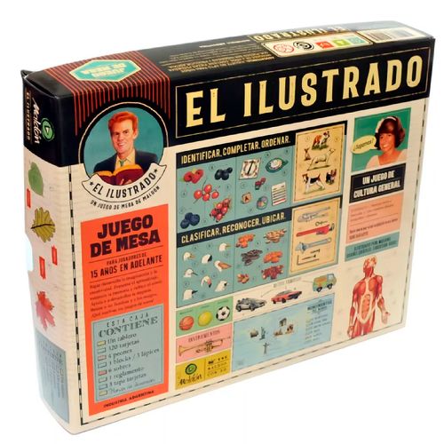 Juego De Mesa El Ilustrado Original Maldon