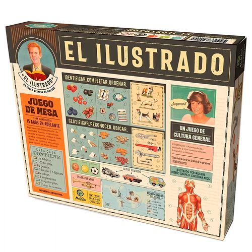 Juego De Mesa El Ilustrado Original Maldon