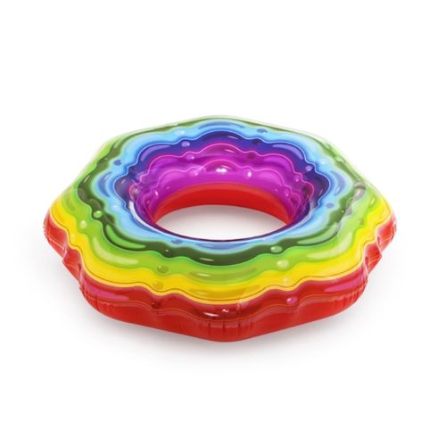 Salvavidas Arcoiris Inflable Pileta 115 cm Bestway