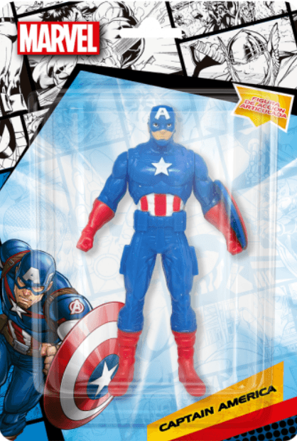 Figura de Acción Capitan America 10 Cm