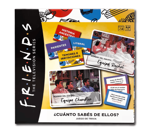 Juego De Mesa Friends! Cuanto Sabes De Ellos?