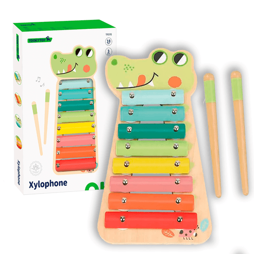 Juego Didáctico de Madera Tooky Toy Xilofón