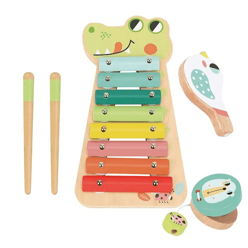 Juego Didáctico de Madera Tooky Toy Xilofón