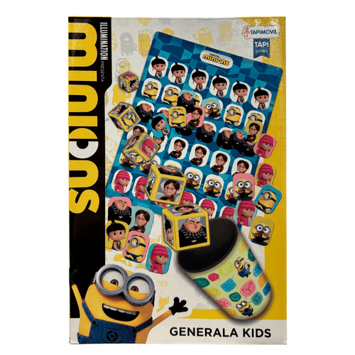 Juego De Mesa Generala Kids Minions