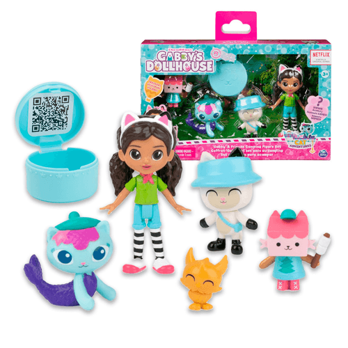 La Casa de Muñecas de Gabby Playset 5 Figuras