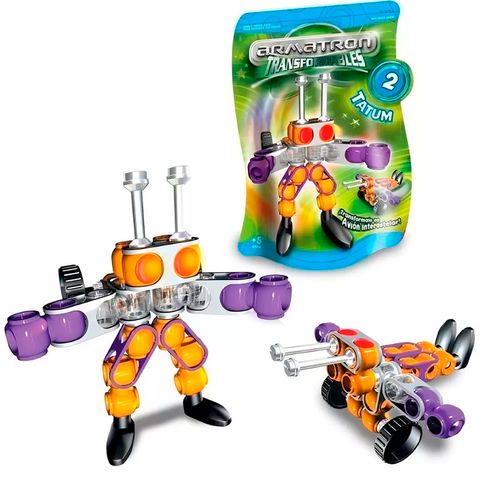 Armatron Transformables N°2 Tatum Bloques Para Armar