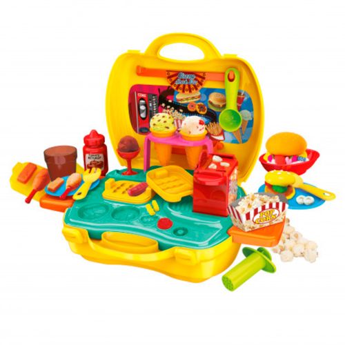 Valija con Set de Masas Mi Primer Snack Bar 35 Piezas