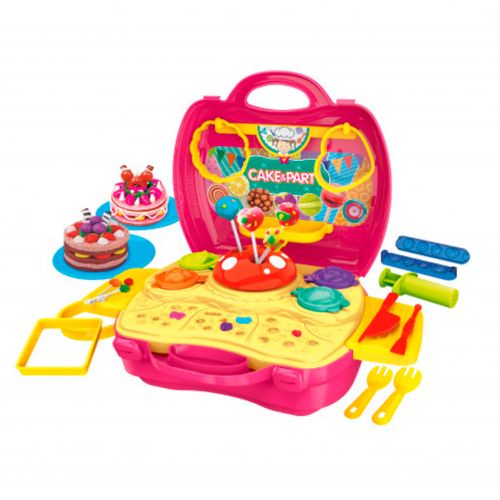 Valija con Set de Masas Mi Primer Fabrica de Dulces 41 Piezas