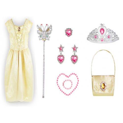Disfraz de Princesa Amarillo con Accesorios