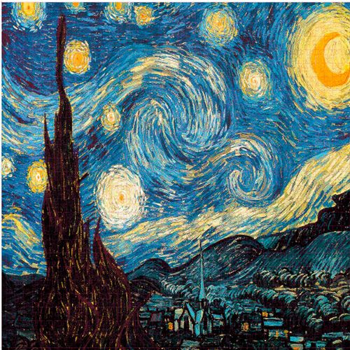 Rompecabezas 1000 Piezas La Noche Estrellada De Van Gogh