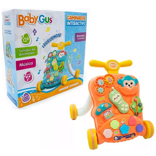 Caminador Interactivo Para Bebes Salmon