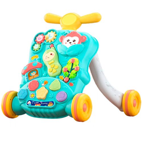 Caminador Interactivo Para Bebes Celeste