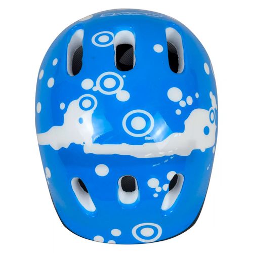 Casco Protector Infantil Bicicleta Monopatín Patín Celeste