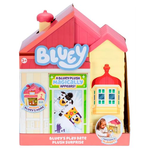 Bluey Casa Peluche Sorpresa Play Date Plush Surprise