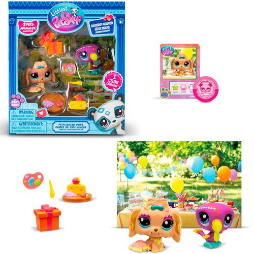 Littlest Pet Shop Petfluencers Perro y Tucán