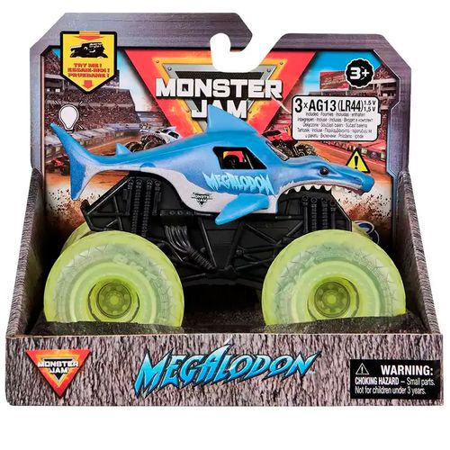 Monster Jam 1:43 Megalodon Luminoso