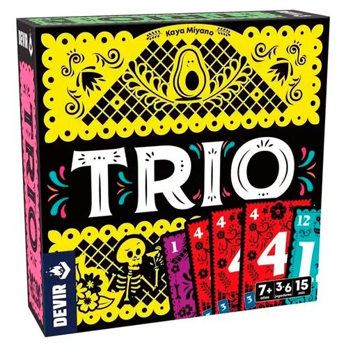 Juego De Mesa Familiar Trio