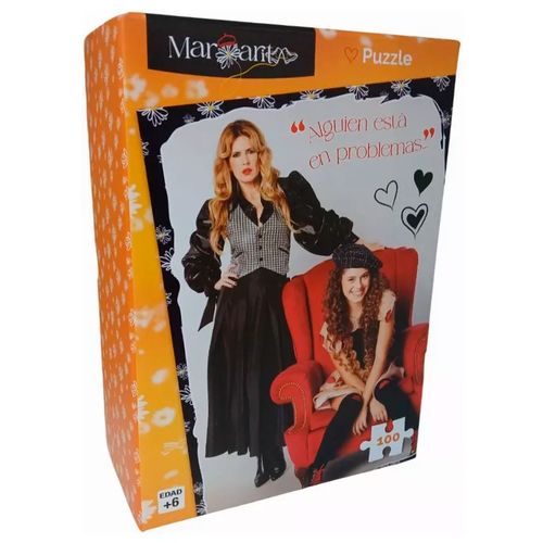 Rompecabezas Puzzle De Delfina Y Margarita 100 Piezas