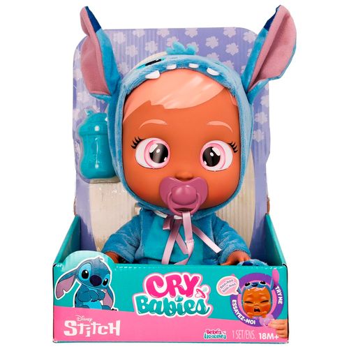Cry Babies Muñeca De Stitch 30 Cm Disney