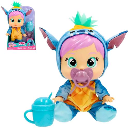 Cry Babies Muñeca Loving Cate Stitch 26 Cm Disney