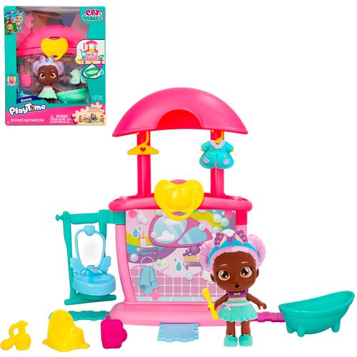 Cry Babies Playset El Baño De Bella