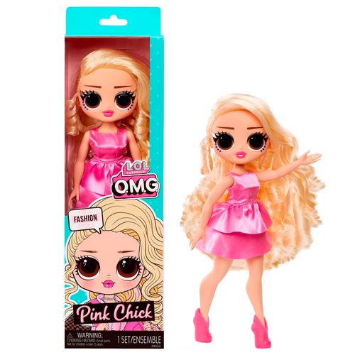 Muñeca Lol  Surprise Omg 23 Cm Fashion Doll Pink Chick