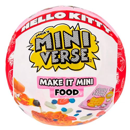 Mga Mini Verse Hello Kitty Food Comida Sorpresa 8 Cm