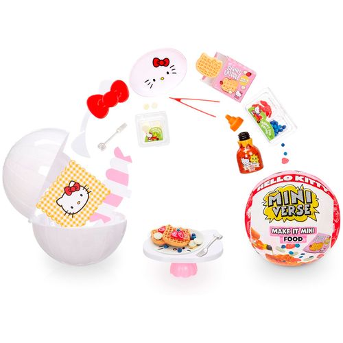Mga Mini Verse Hello Kitty Food Comida Sorpresa 8 Cm
