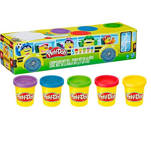 Play-Doh Juego De Masas Pack De 5 Potes 112gr