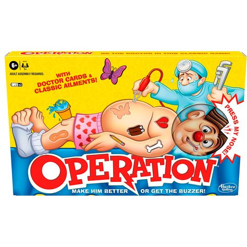 Juego De Mesa Familiar Clasico Operation