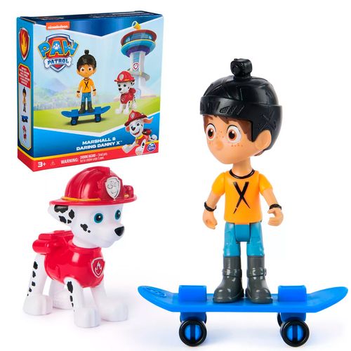 Paw Patrol Rubble Hero Pups Marshall Y Daring Danny X