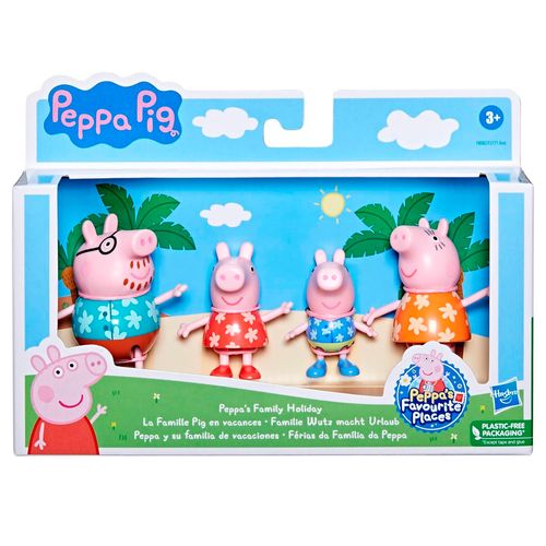 Peppa Pig Figura Peppa Family Holiday 6 Cm