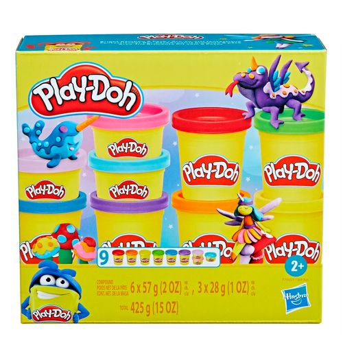 Play Doh Juegos De Masas Arcoiris 9 Potes