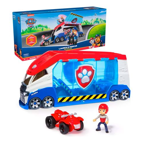 Paw Patrol Camion Patroller Launch Rescue Con Ryder 56 Cm