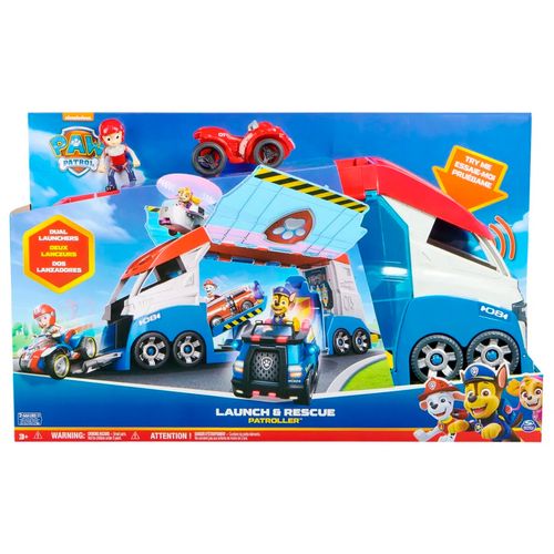 Paw Patrol Camion Patroller Launch Rescue Con Ryder 56 Cm