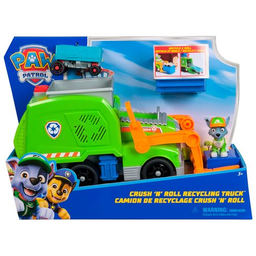 Paw Patrol Camion De Reciclaje Rocky