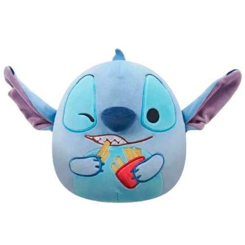 Peluche Squishmallows Stitch Con Papas Fritas 30 Cm
