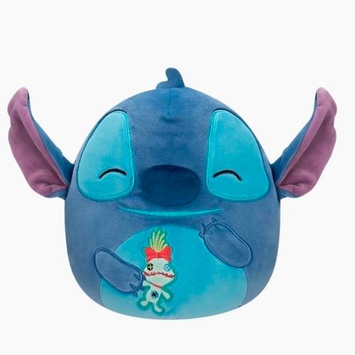 Peluche Squishmallows Stitch Con Scrump 30 Cm