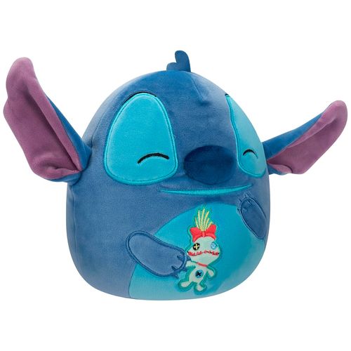 Peluche Squishmallows Stitch Con Scrump 30 Cm