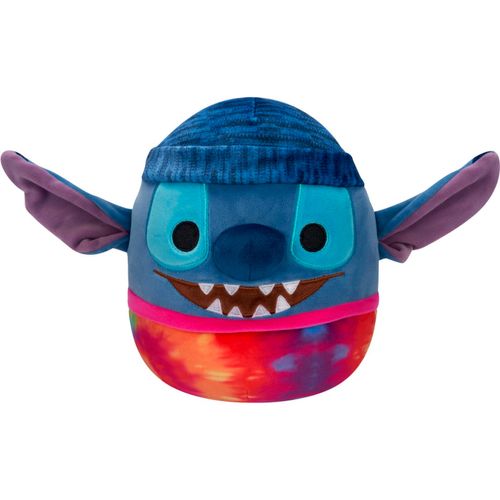 Peluche Squishmallows Stitch Con Gorro Y Tie Dye 30 Cm